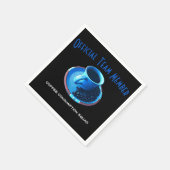 Coffee Lovers Team Drink Squad Sjabloon Servetten (Hoek)