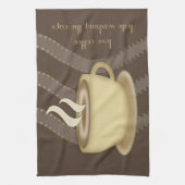 Coffee Lovers Theedoek (Verticaal)