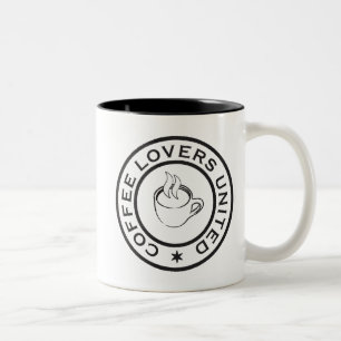 Coffee Lovers Tweekleurige Koffiemok