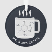 Coffee Lovers van Custom Chemistry Lab Technicians Ornament (achterkant)