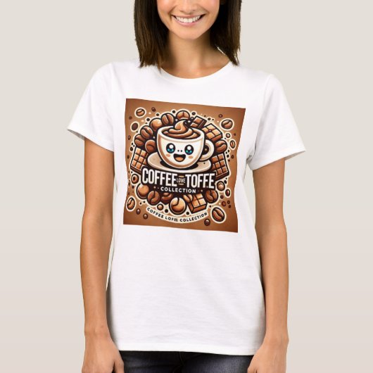 COFFEE LOVES TOFFEE EXCLUSIVE LOGO T-SHIRT (Voorkant)