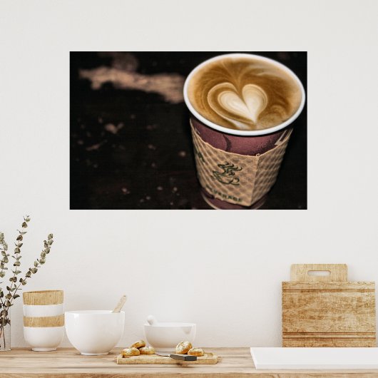 Coffee Lovin" Poster (Keuken)