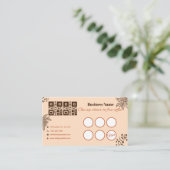 Coffee Loyalty Card | Eén Slok Dichter bij Gratis (Staand voorkant)