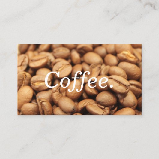 Coffee Loyalty Punch Card (Voorkant)