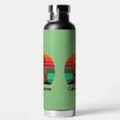Coffee maakt me poop Bigfoot Sasquatch Funny Waterfles (Rechts)