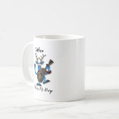 Coffee maakt me Poop Mok, Funny Gag Gift Koffiemok (Voorkant links)