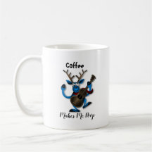 Coffee maakt me Poop Mok, Funny Gag Gift