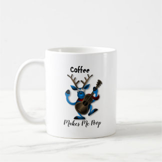 Coffee maakt me Poop Mok, Funny Gag Gift Koffiemok