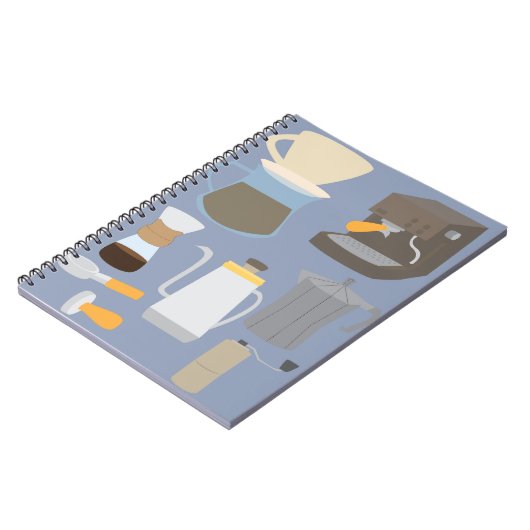 Coffee Maker Tools Notitieboek (Linkerzijde)