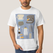 Coffee Maker Tools T-shirt (Voorkant)