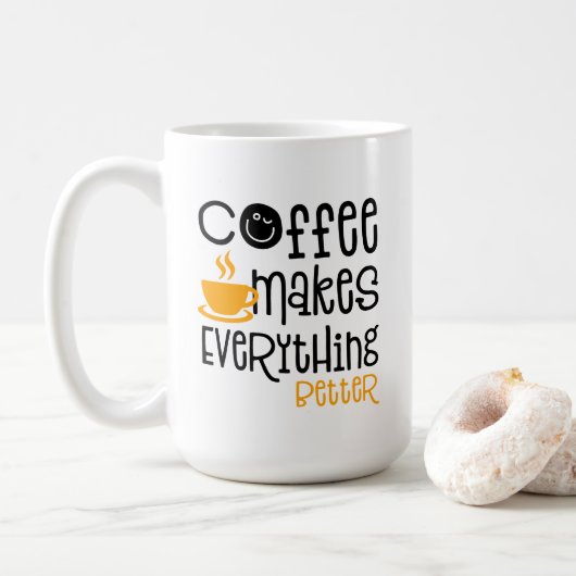 Coffee Makes Everything Better, Koffiemok (Met donut)