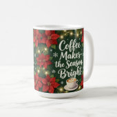 Coffee makes the season bright koffiemok (Voorkant rechts)