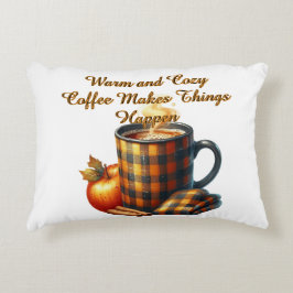 Coffee Makes Things Happen Accent Kussen