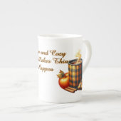 Coffee Makes Things Happen Porselein Kop (Voorkant rechts)