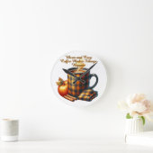 Coffee Makes Things Happen Ronde Klok (Huis)