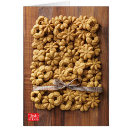 Coffee Maple Spritz Cookies