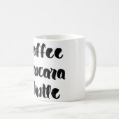 Coffee Mascara Hustle Koffiemok (Voorkant rechts)