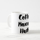 Coffee Mascara Hustle Koffiemok (Voorkant links)