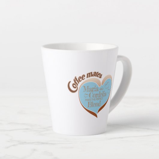 Coffee mates  latte mug latte mok (Rechterhoek)