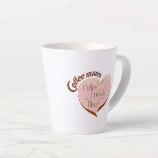 Coffee mates  latte mug latte mok (Rechterhoek)