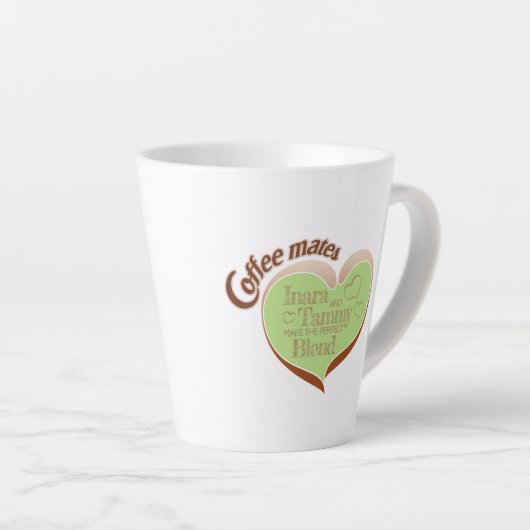 Coffee mates  latte mug latte mok (Rechterhoek)