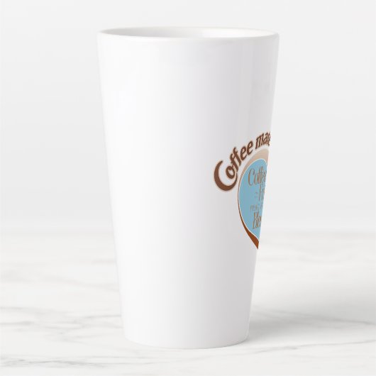 Coffee mates  latte mug mok (Voorkant)