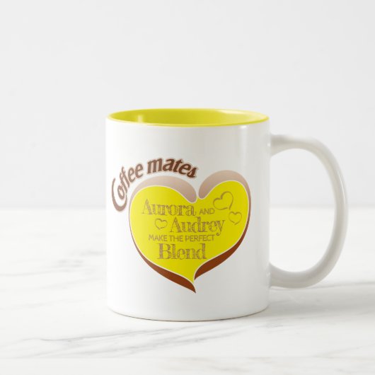 Coffee mates Two-Tone coffee mug Tweekleurige Koffiemok (Rechts)