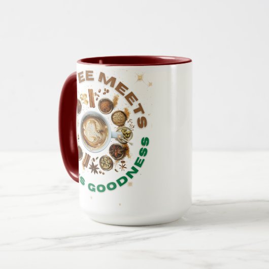 Coffee Meets Earth’s Goodness – Starry Herbal Brew Mok (Voorkant links)