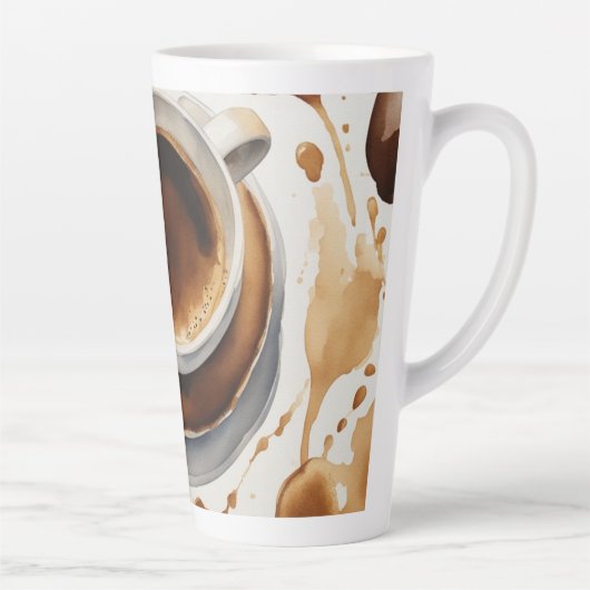 Coffee mess Latte Mug Mok (Rechts)