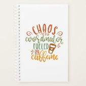 Coffee met betrekking tot chaos Coordinator Planner (Voorkant)