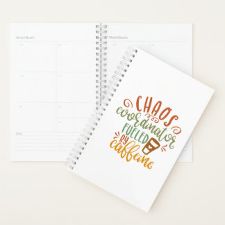 Coffee met betrekking tot chaos Coordinator Planner