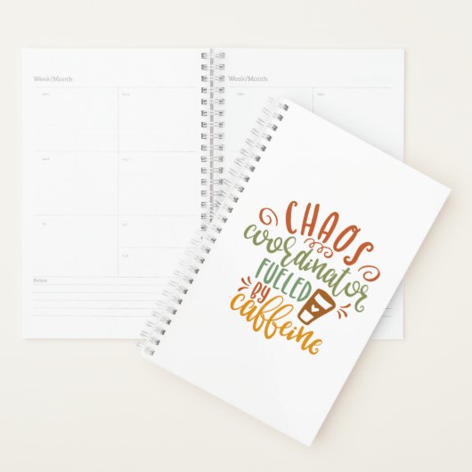 Coffee met betrekking tot chaos Coordinator Planner (Display)