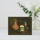 Coffee Mill Pipe Hoesje & Jug Van Gogh Fine Art Briefkaart (Staand voorkant)