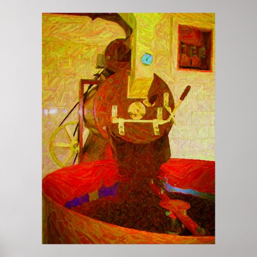 COFFEE MILL POSTER (Voorkant)
