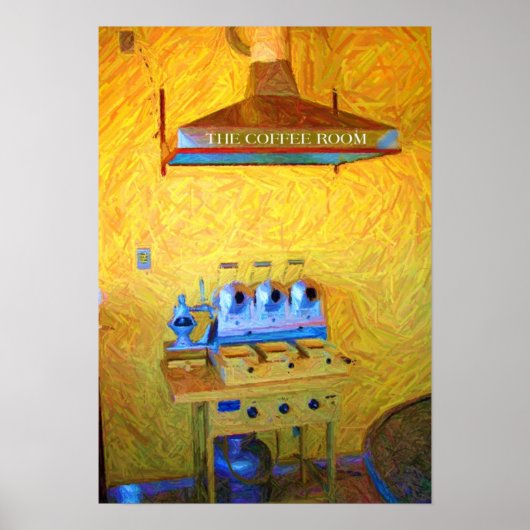 COFFEE MILL POSTER (Voorkant)