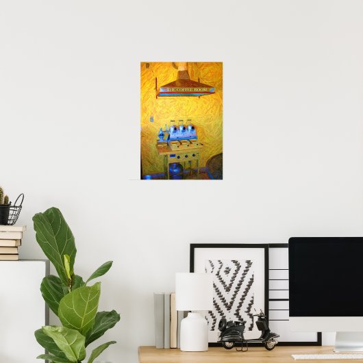 COFFEE MILL POSTER (Thuiskantoor)
