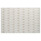 Coffee Mocha Espresso Cafe Latte Drink Names Stof (Fat Quarter)