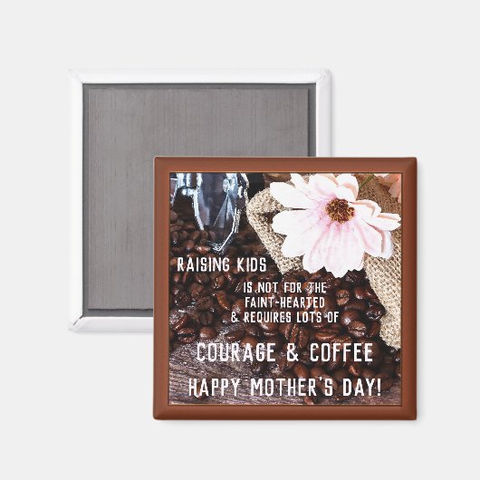 Coffee Moederdag Magnet (Voorkant / Achterkant)