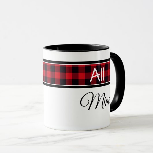 Coffee Mok-Buffalo Alle mijnen Mok (Voorkant rechts)