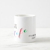 Coffee-Mok "Celebrate Life" Koffiemok (Center)