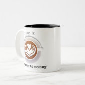 Coffee Mok Coffee Cup Love is: Koffie (Voorkant links)