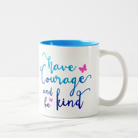 Coffee Mok Courage & Kindness (Rechts)
