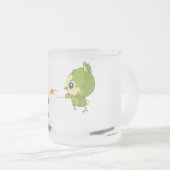 Coffee Mok Cute Bird Funny Cartoon Anime Character (Voorkant rechts)