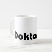 Coffee Mok Doktor Rüf (Voorkant links)