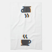 Coffee Mok Glitch Theedoek (Verticaal)