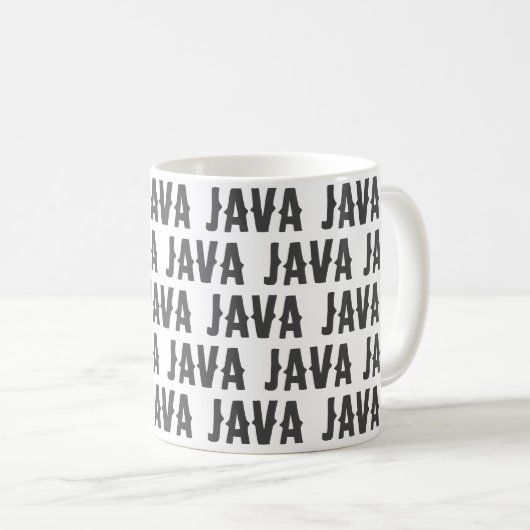 Coffee Mok "Java" — Ideaal voor geweldige cadeautj (Voorkant rechts)