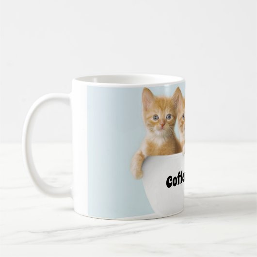 Coffee Mok-Kittens Koffiemok (Links)