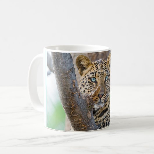 Coffee Mok-Leopard Koffiemok (Voorkant links)