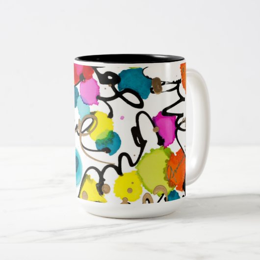 Coffee Mok Love omringt jou (Voorkant rechts)