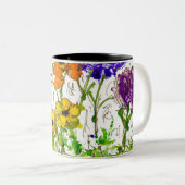 Coffee Mok Lovitude Soul Painting "Peace Garden" (Voorkant rechts)